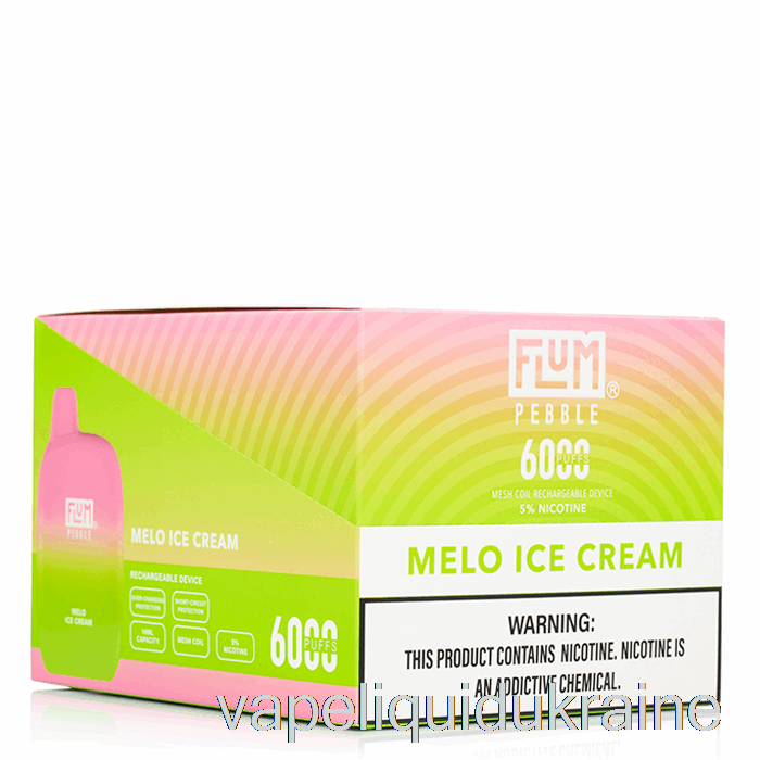 Vape Ukraine [10-Pack] Flum Pebble 6000 Disposable